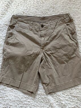 American Eagle Tan Cargo Shorts Size 31 | Next Level Flex Stretch Casual